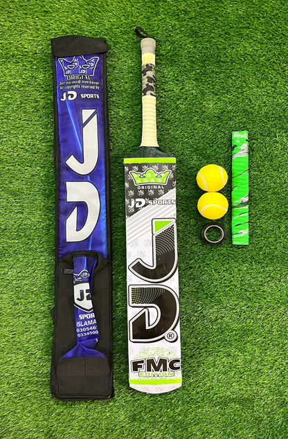 JD Coconut Cricket Bat-Premium Tape Ball Bat Deal  Comfortable Grip A+++Grade Coconut Wood