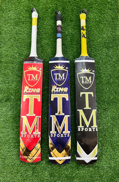 TM Tape Ball Bat King Edition Coconut A+++ Wood Premium Bat By Rehan Sports