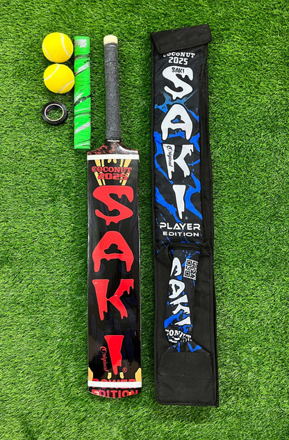 Saki Sports Power Edition Tape Ball Bat Premium Deal By Rehan Sports