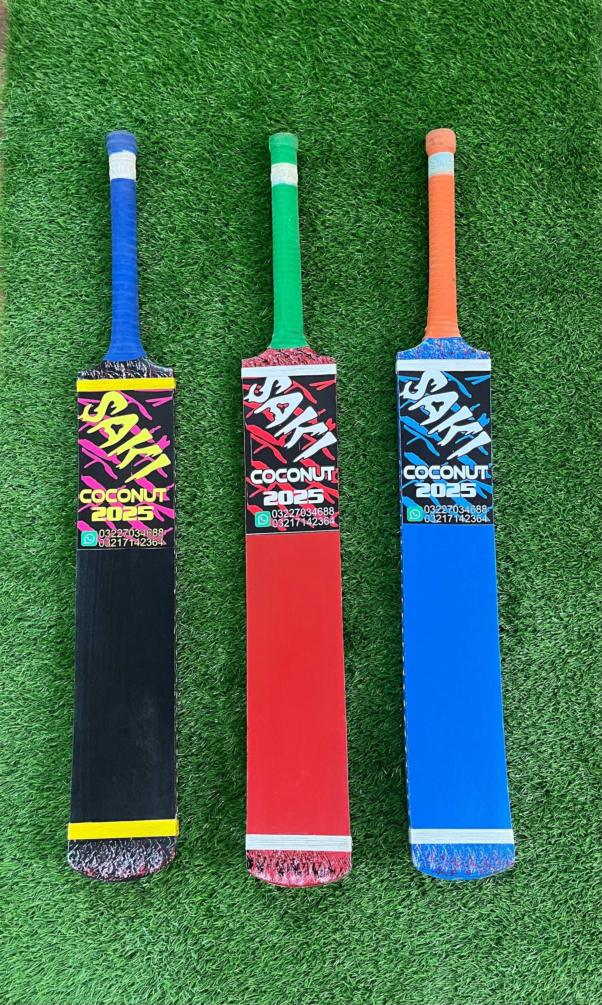 SAKI Tape Ball Bat Player Edition Premium-Rawalkot Wood