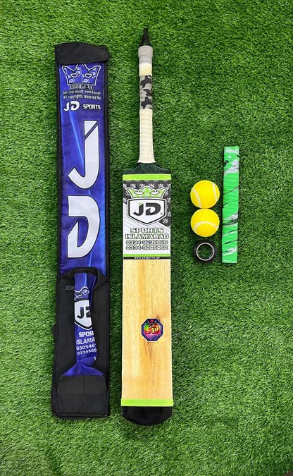 JD Coconut Cricket Bat-Premium Tape Ball Bat Deal  Comfortable Grip A+++Grade Coconut Wood