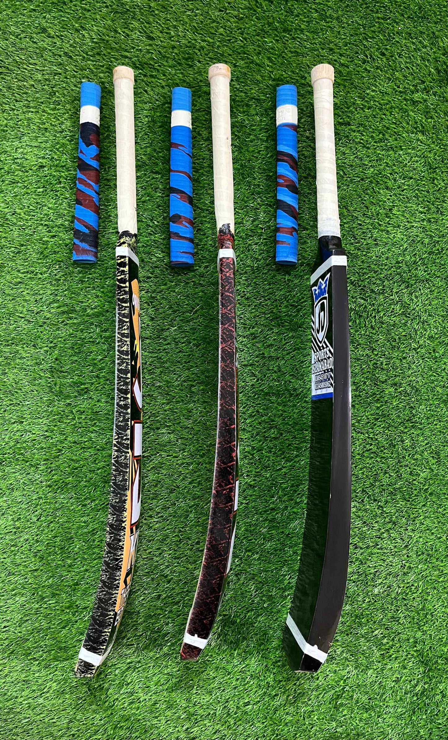 JD Coconut Cricket Bat-Premium Tape Ball Bat Comfortable Grip A+++Grade Coconut Wood