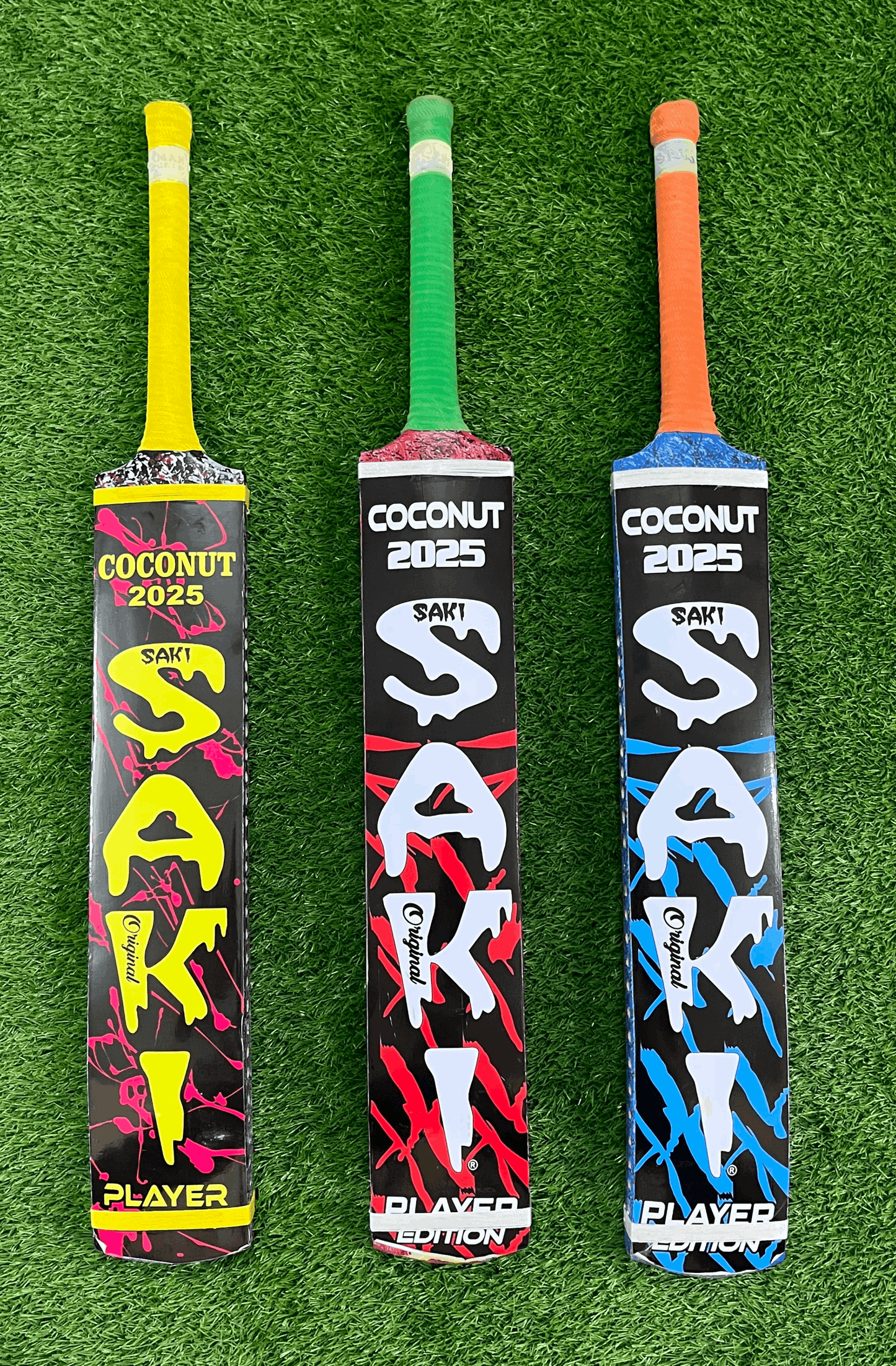 SAKI Tape Ball Bat Player Edition Premium-Rawalkot Wood